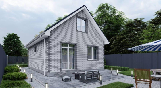 Дом 100кв.м на 3сот