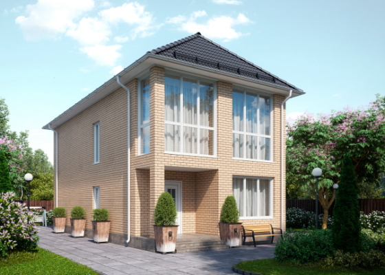 Двухэтажный дом 130кв.м