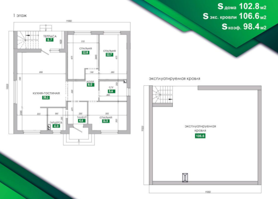 Дом 100кв.м 4сот в пос. Индустриальный