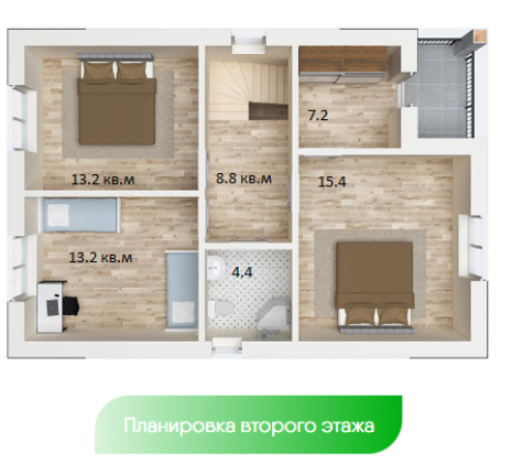 Дом 140кв.м на 3 сотках