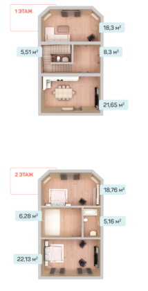 Дом 106кв.м на 3 сот.