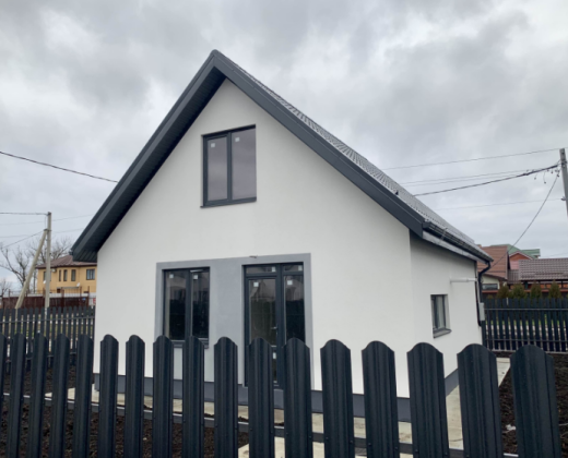 Полуторный дом 75кв.м на 3сот.