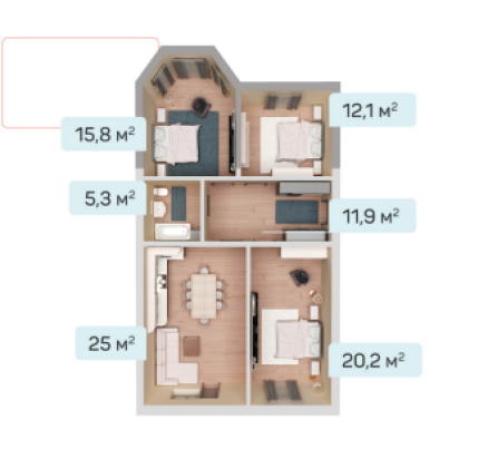 Дом 90кв.м ИЖС 3сот