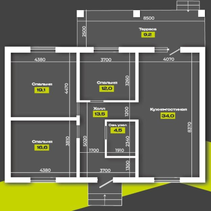 Дом 120 кв.м 5,1 кв.м.
