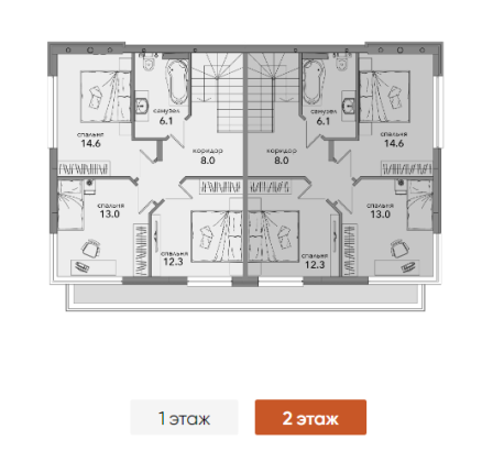 Таунхаус 122кв.м