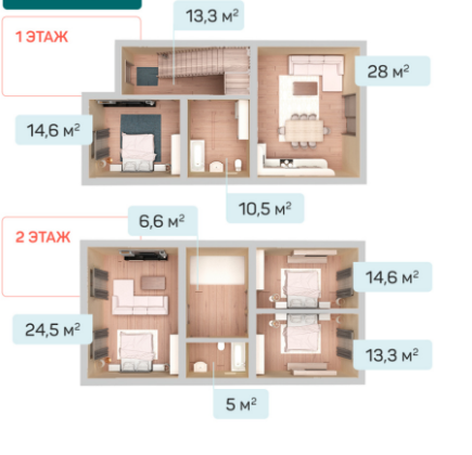 Дом 130кв.м 3сот. ИЖС