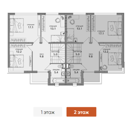 Таунхаус 132кв.м