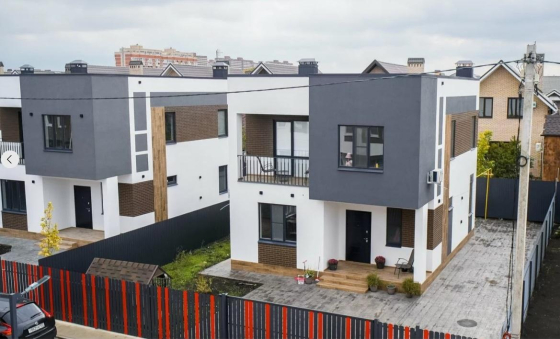 Дом Хай-Тек 120кв.м на 3сот