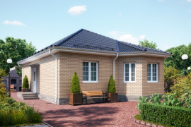 Дом 86 кв.м на 3 сот.