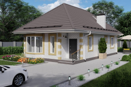 Дом 122кв.м на 3 сот