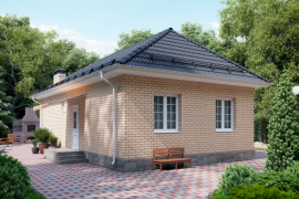 Дом 68кв.м на 3 сот. 